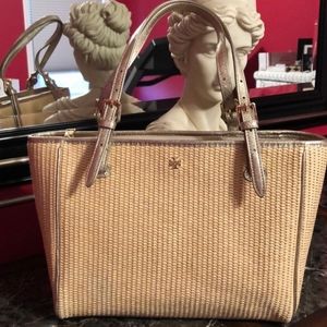 Tory Burch York Straw Tote
